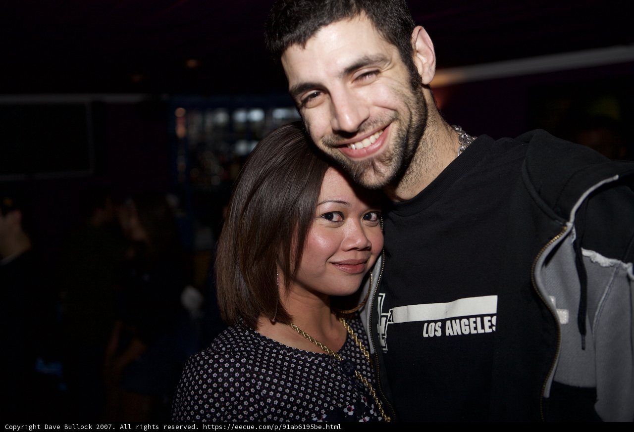 Smiling Couple at the Urban Club
