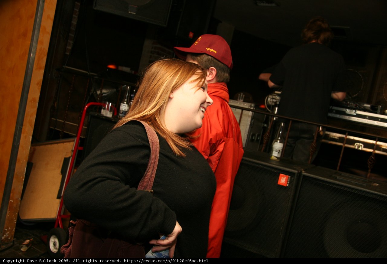 Lady in Red at the Pub