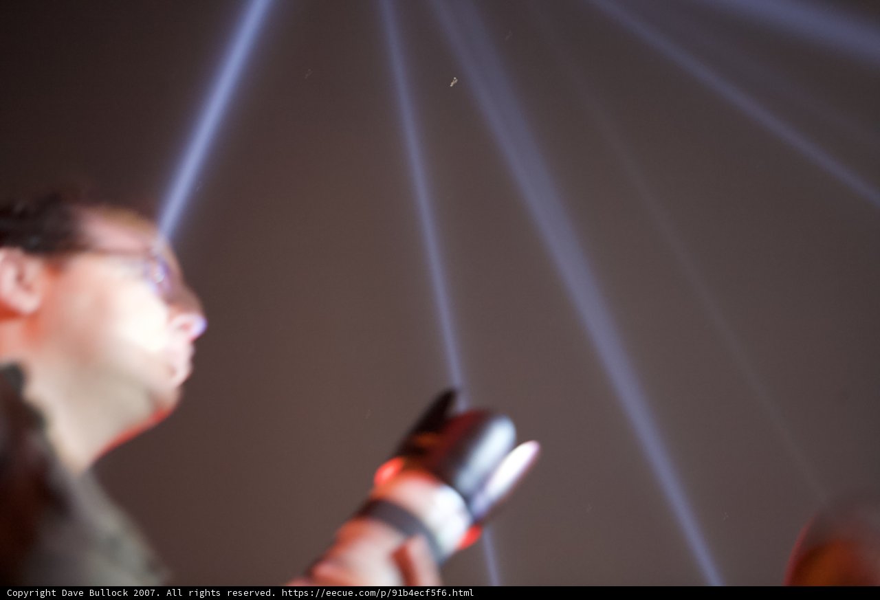A Lone Light Shines in the Crowd