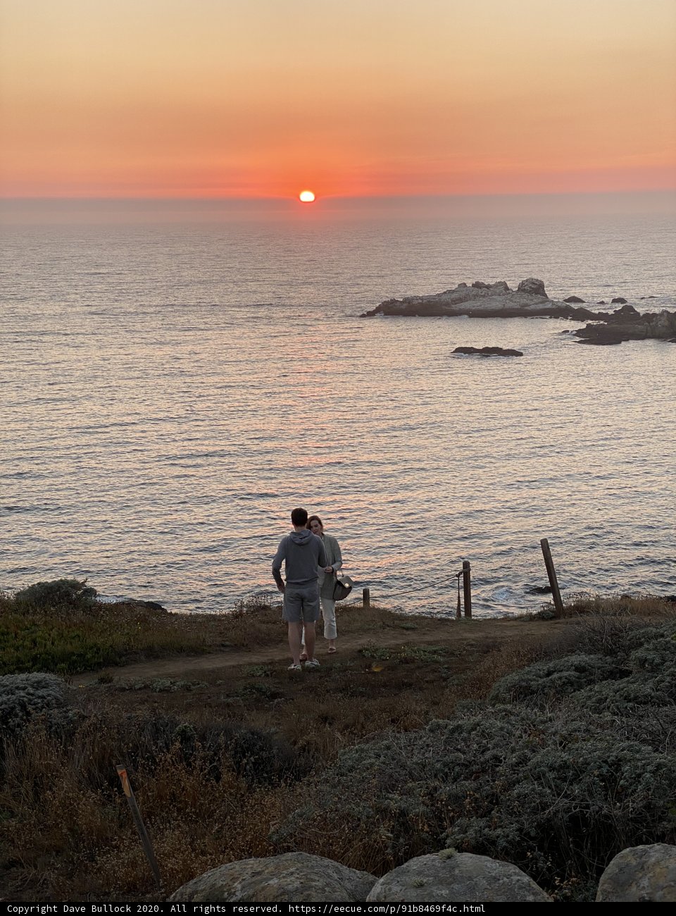 Walking along the Ocean