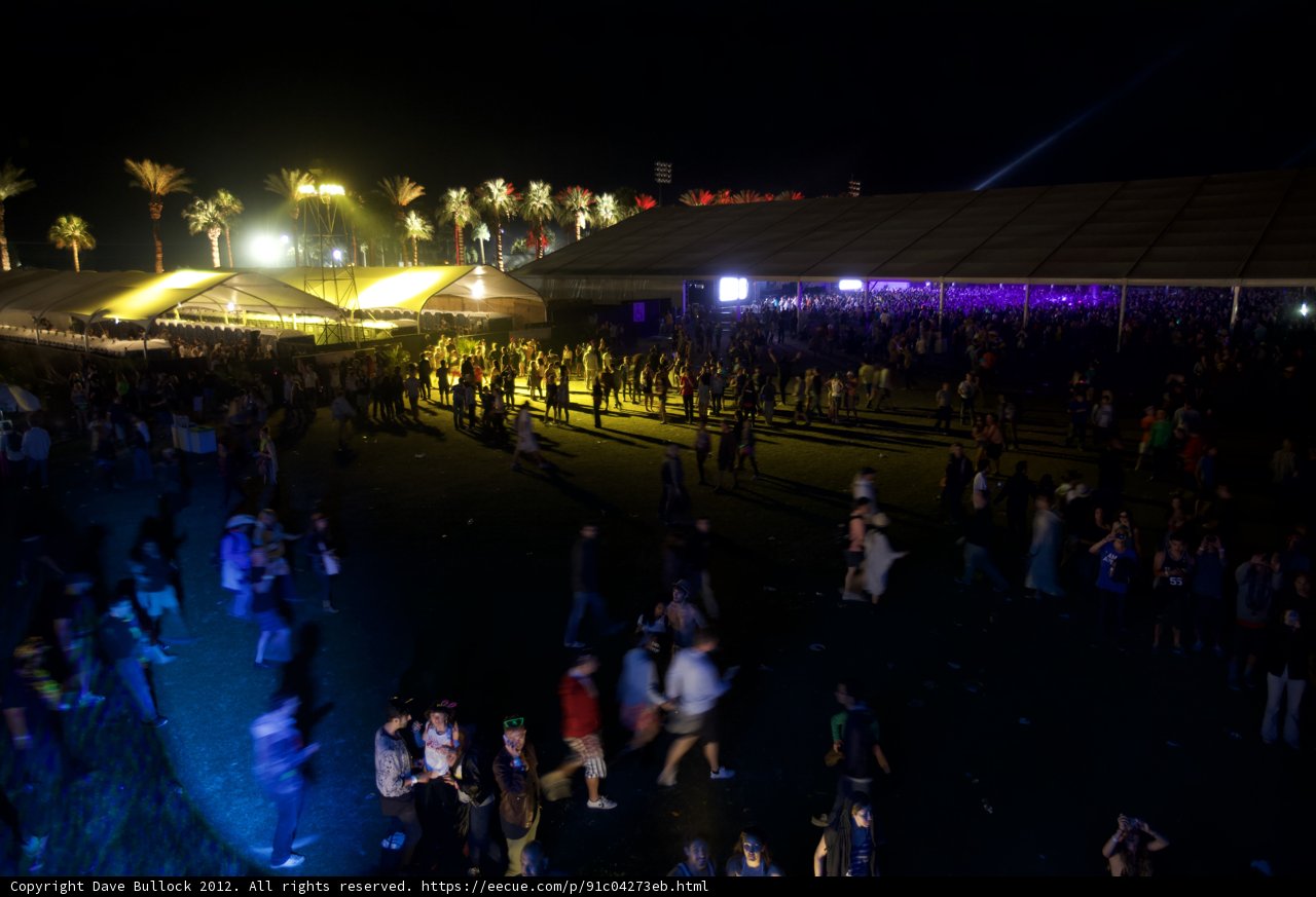 Urban Nightlife at Coachella Festival