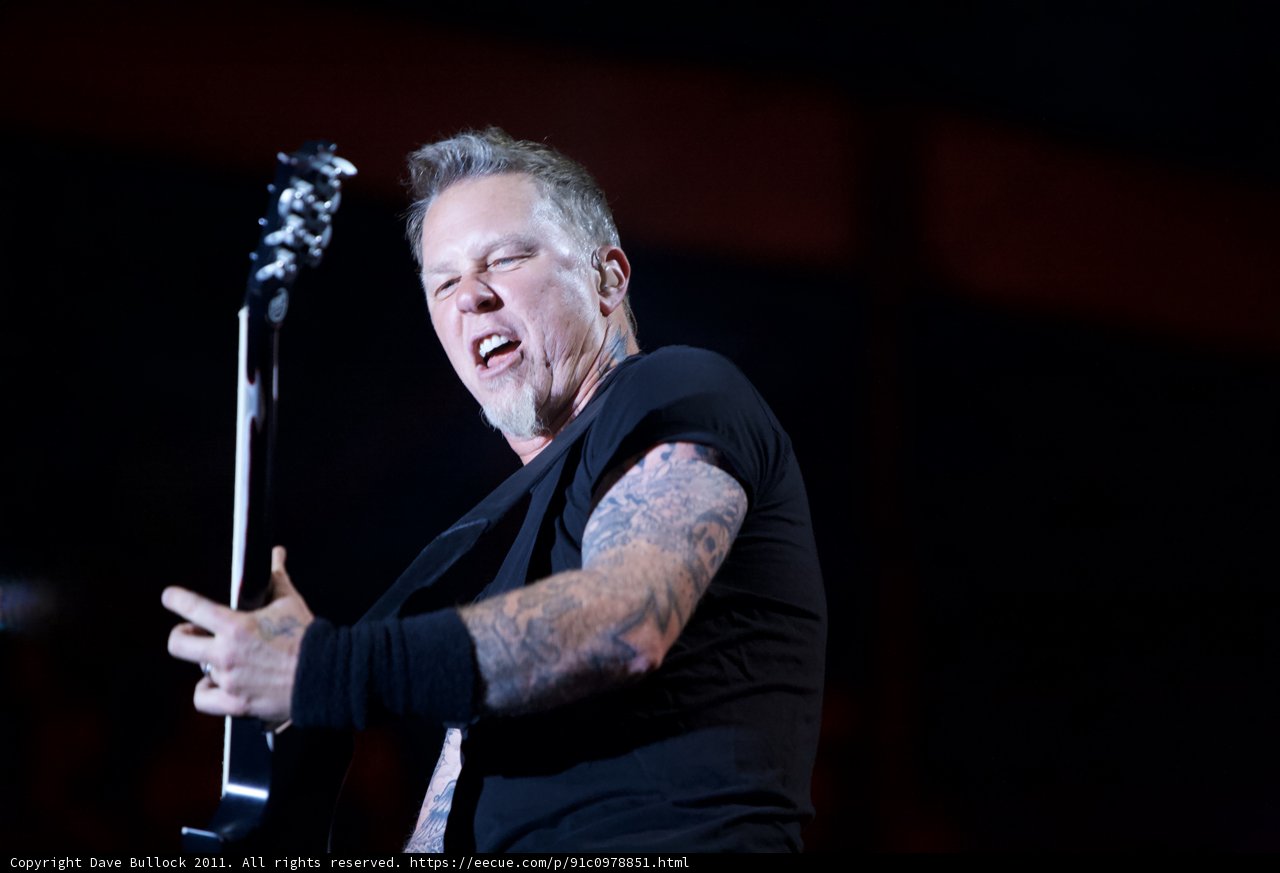James Hetfield Rocks the Stage with Metallichead