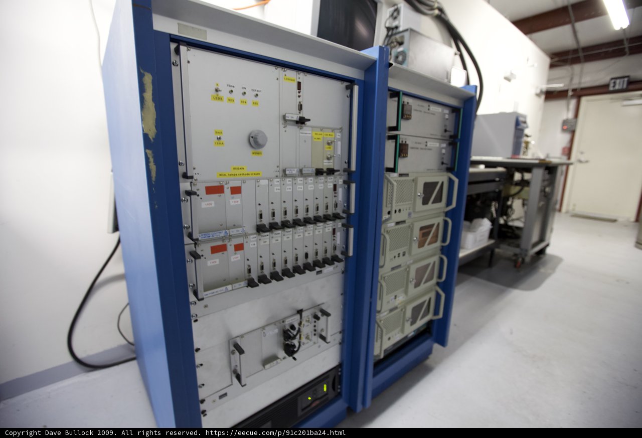 Industrial Machine with Multiple Electronic Components