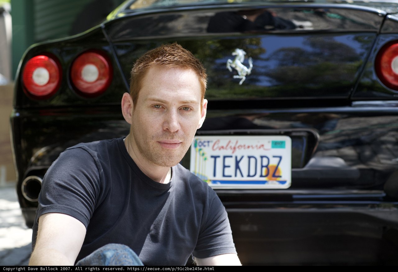 Beside the Sports Car