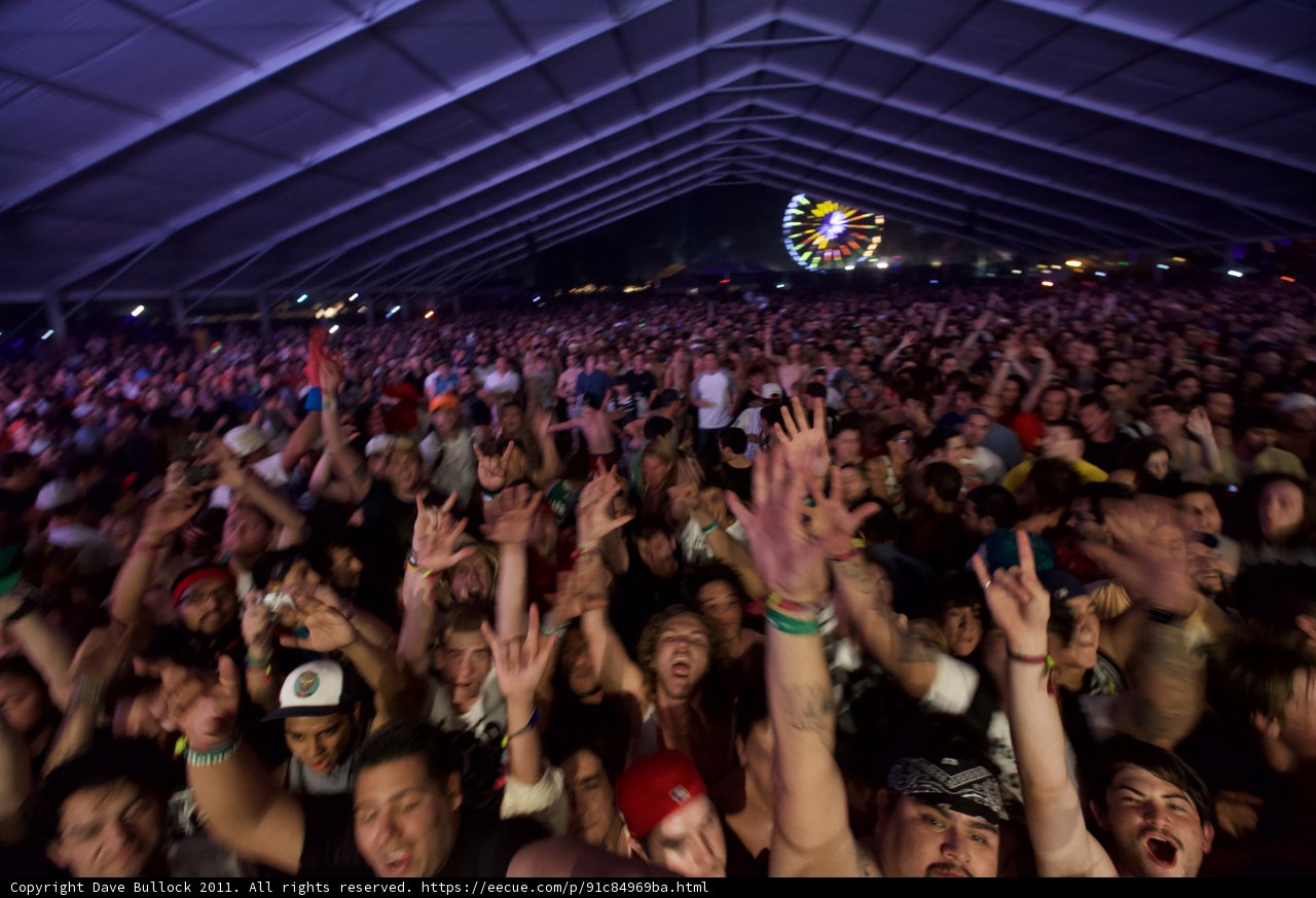Rocking with Xiahou Dun at Coachella
