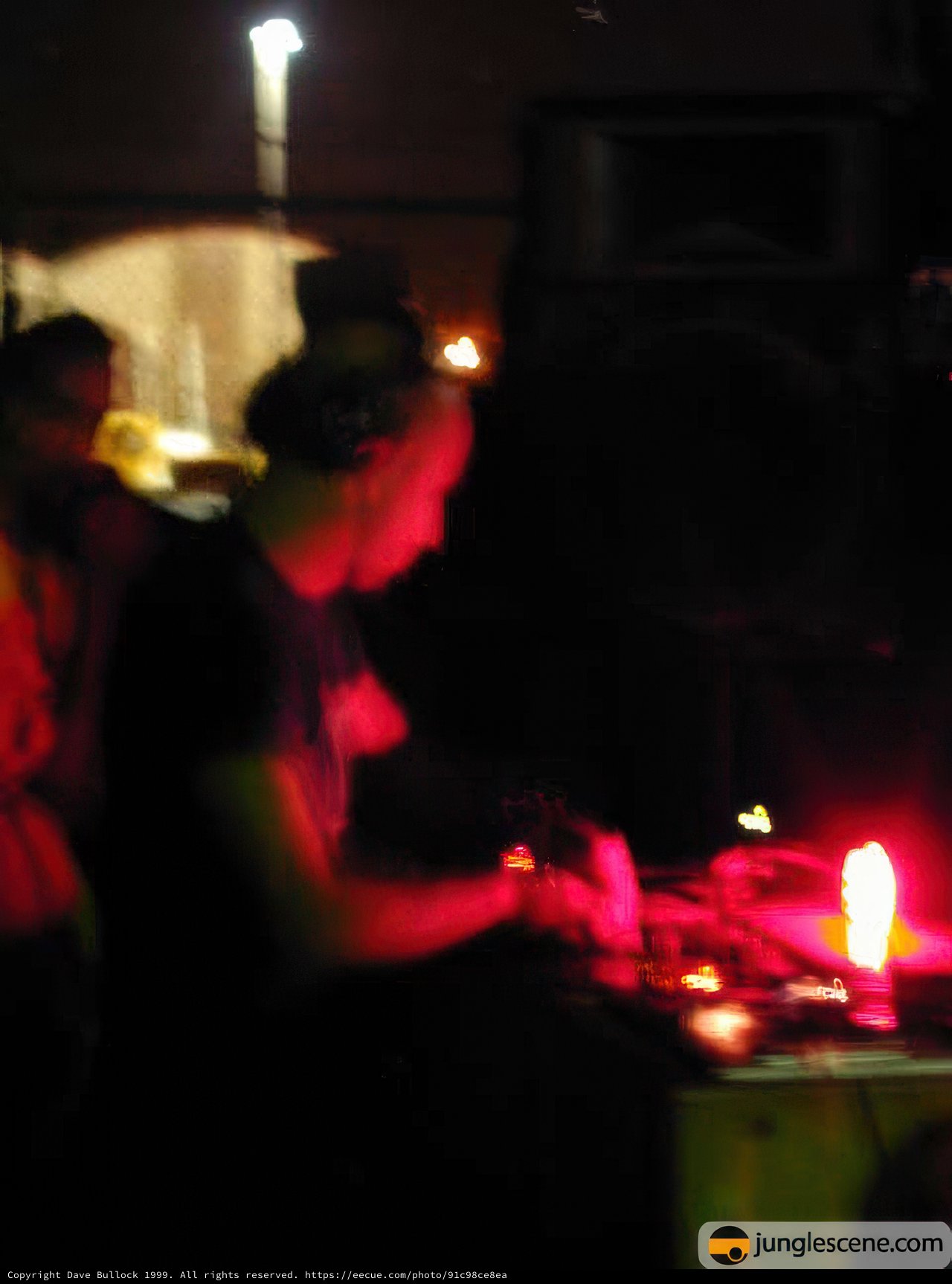 Playing a Set Under the Stars
