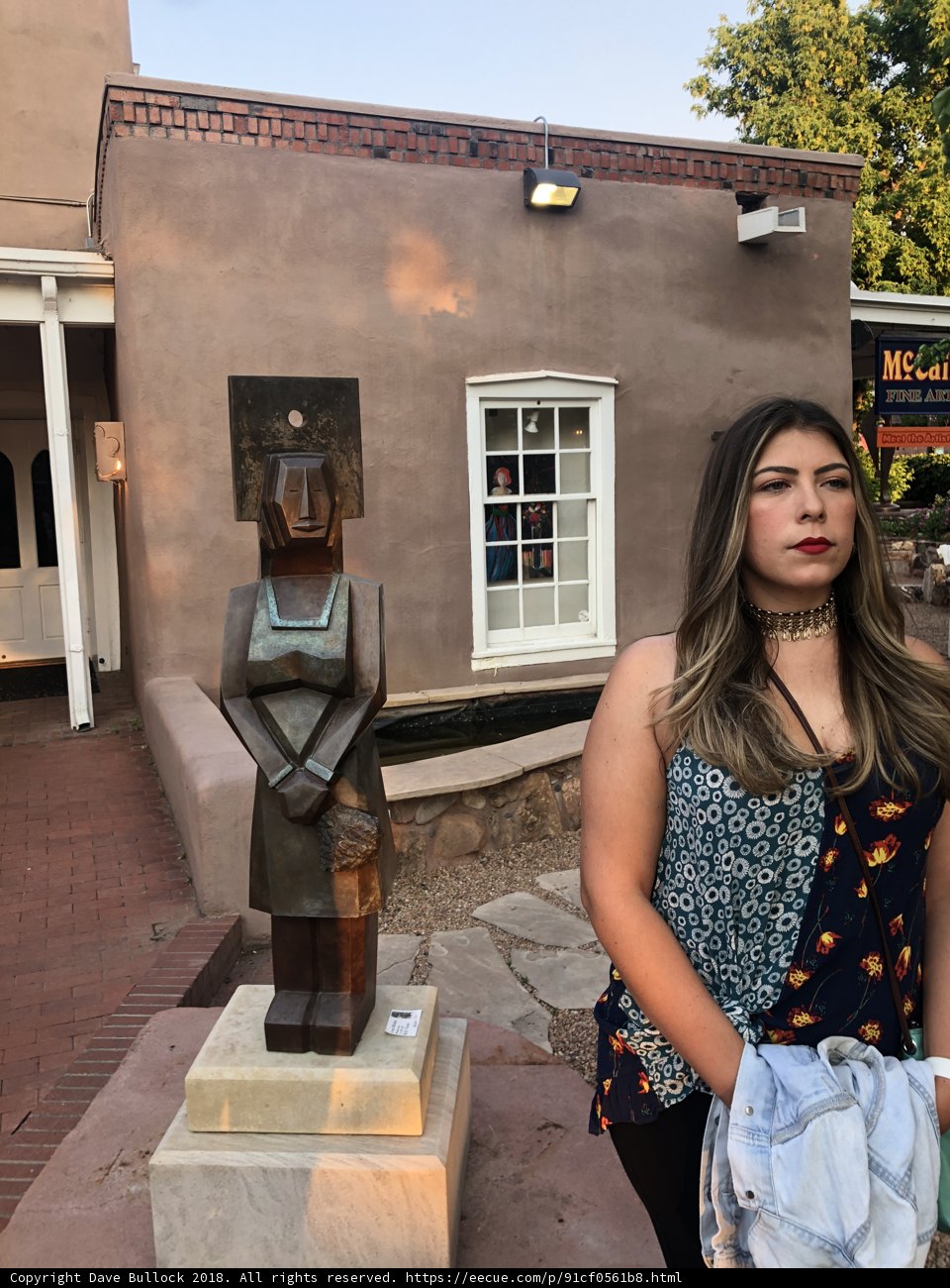 The Woman and the Statue