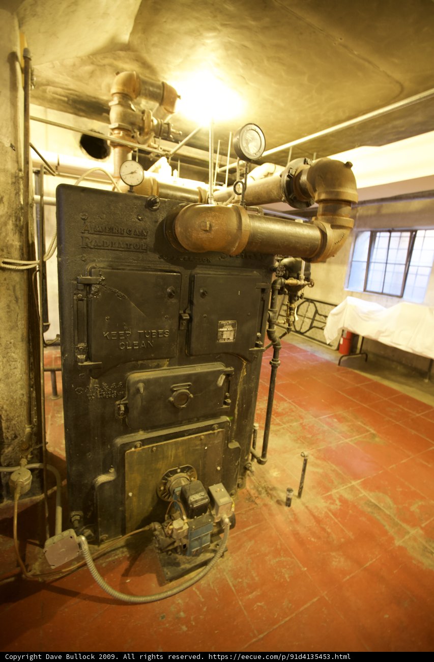 Industrial Stove in a Machine Shop