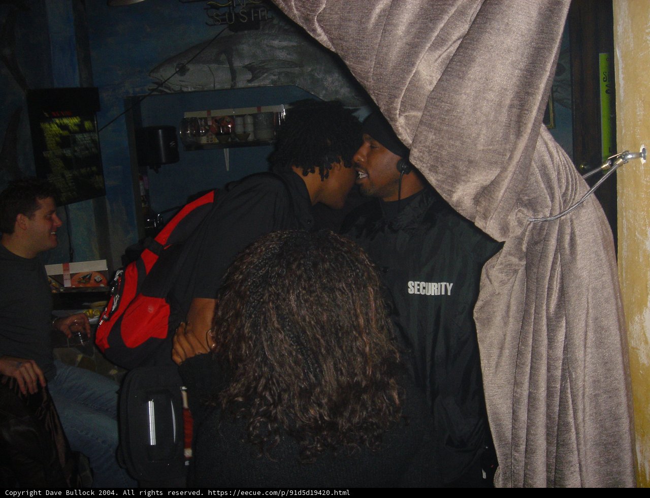 Romantic Kiss in an Urban Bar