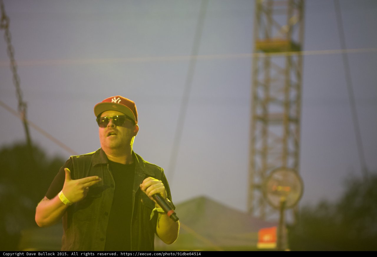 El-P Gesturing Portrait