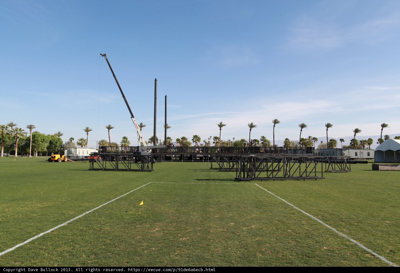 Crane in the Field