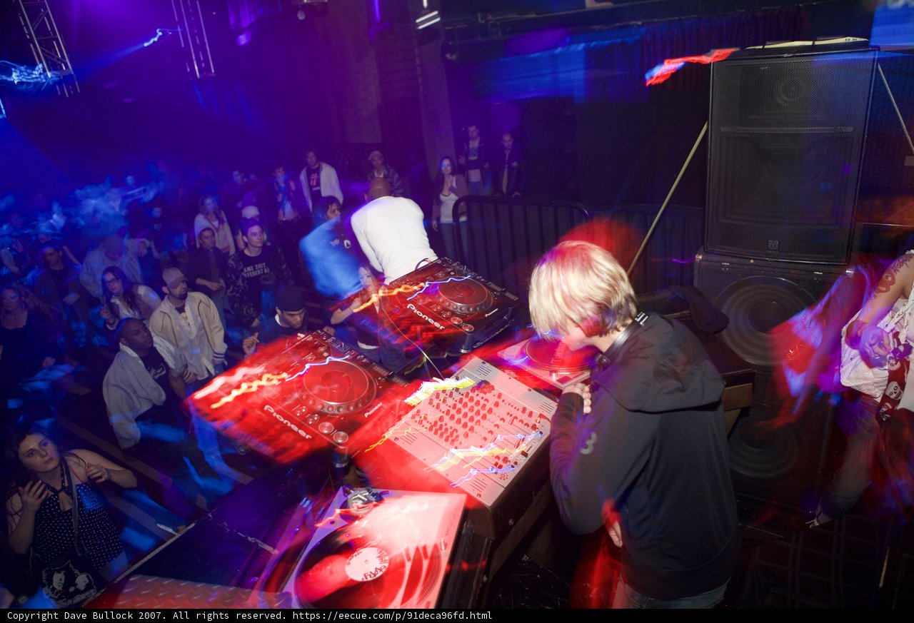 Nightclub Gathering with Total Science