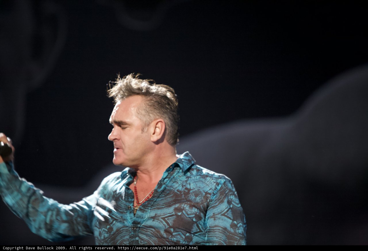 Morrissey Shares His Voice on Coachella Stage