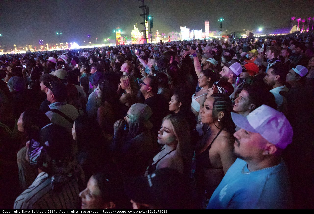 Electric Night: Coachella 2024 Under the Stars