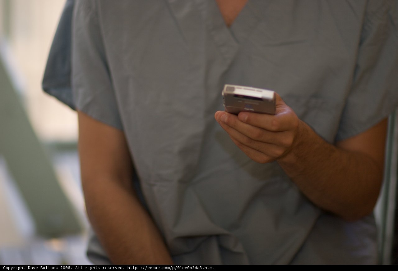 Hospitalized Consumer Electronics User