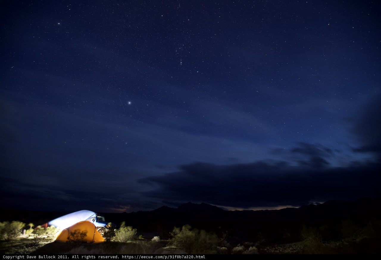 Starry Night Camping