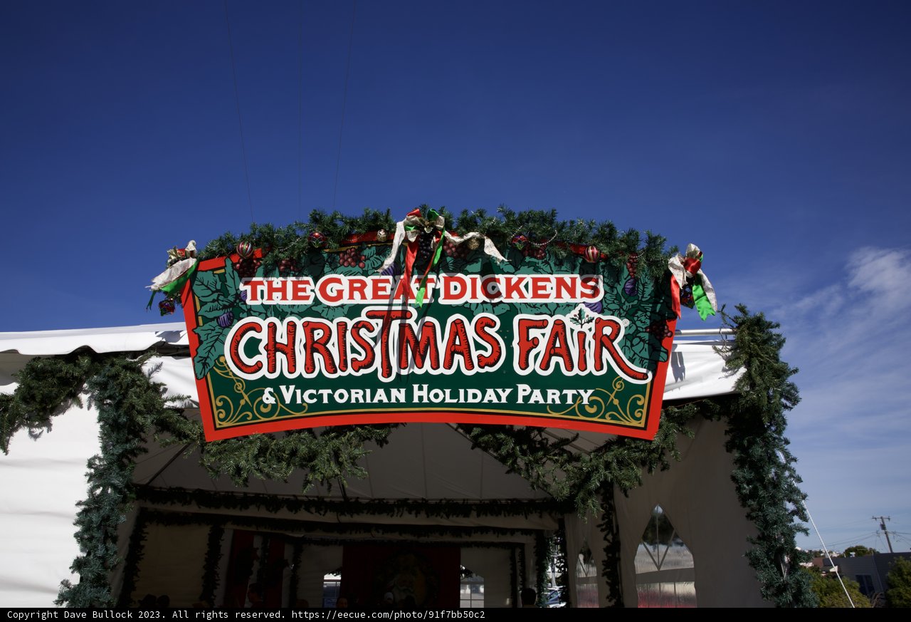 The Festive Extravaganza at The Great Tucker's Christmas Fair, 2023.