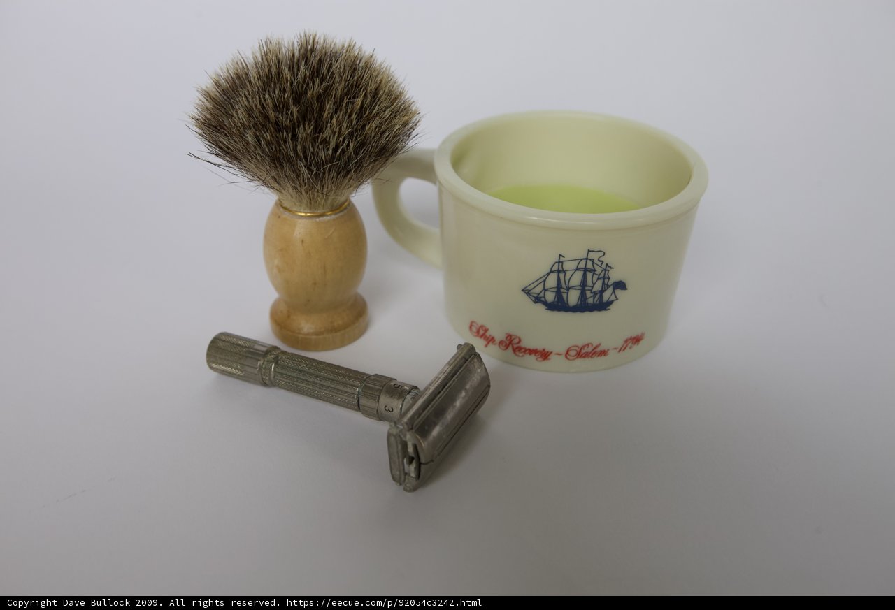 Shaving Ritual with a Nautical Touch