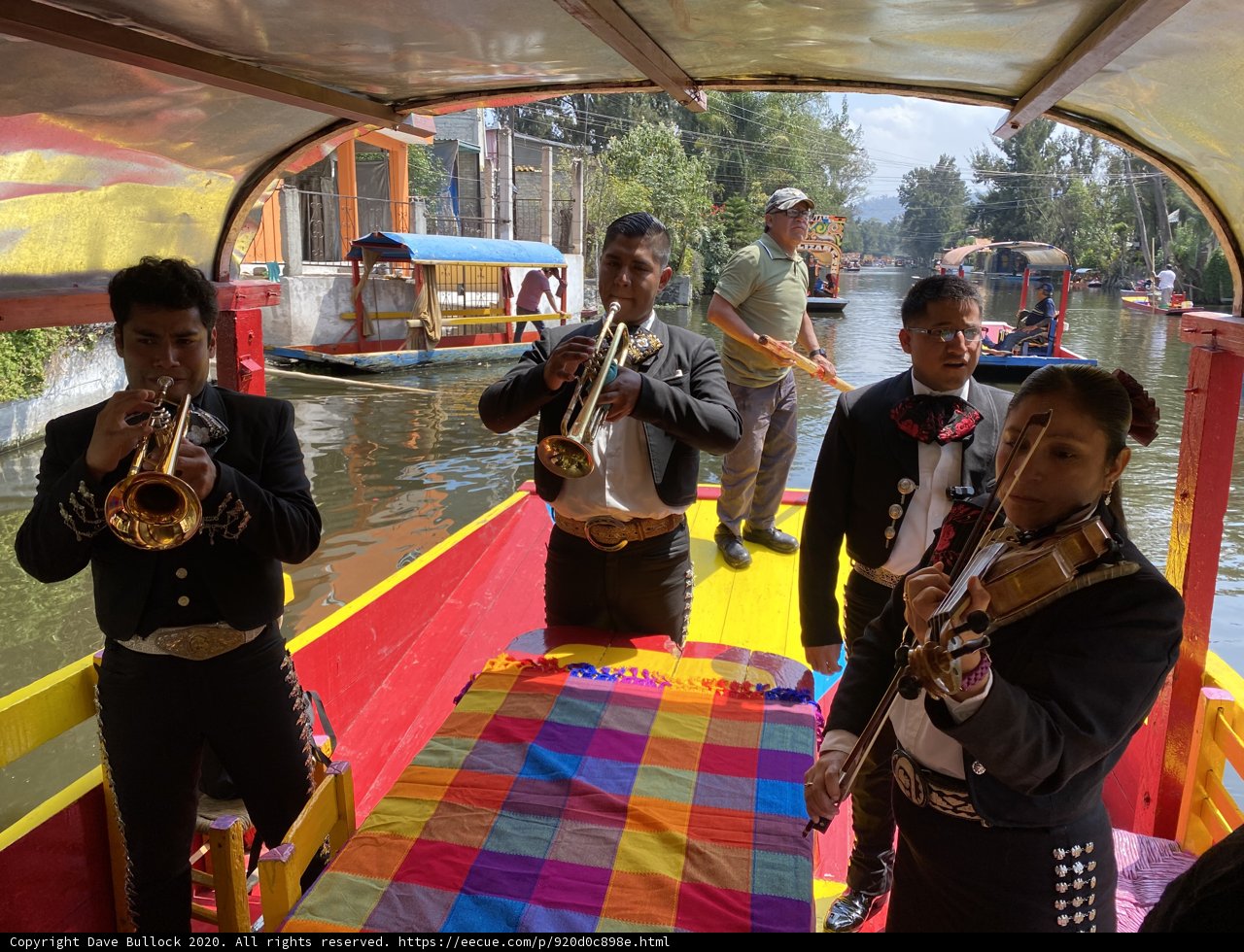 Serenading on the Xochimilco River