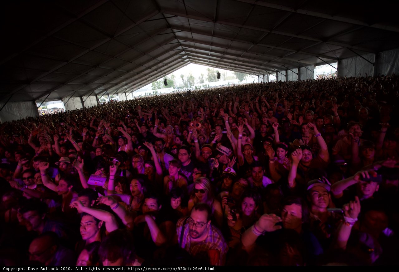 Coachella Crowd Goes Wild