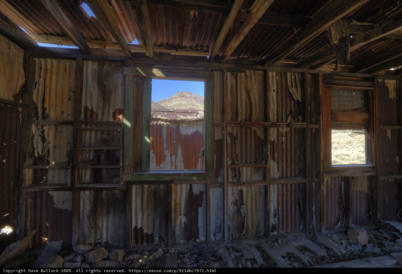The Wooden Window of Death Valley