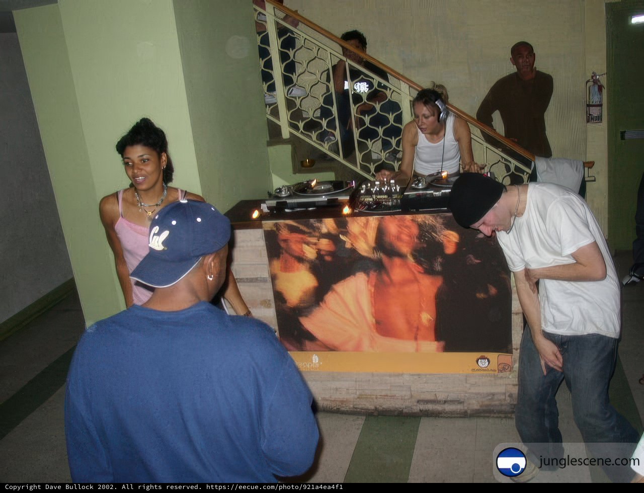 DJ rocks the house with a crowd of 12