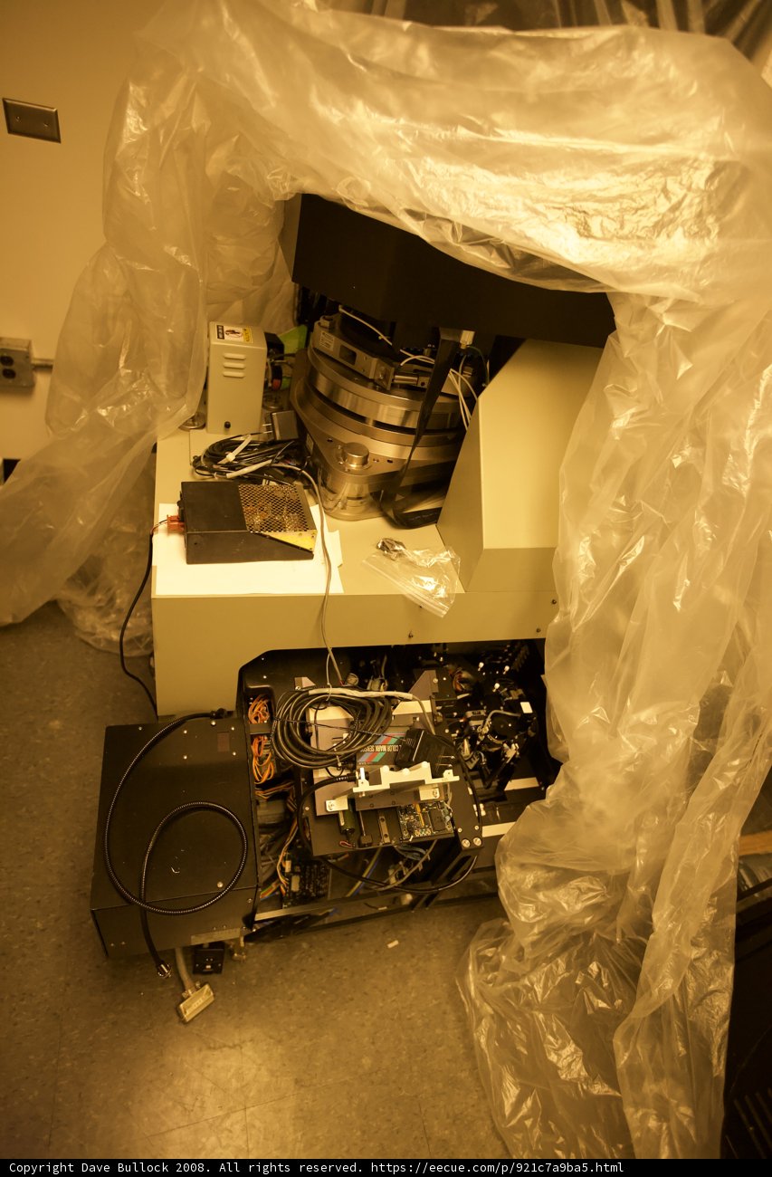 Covered Machine in a Room