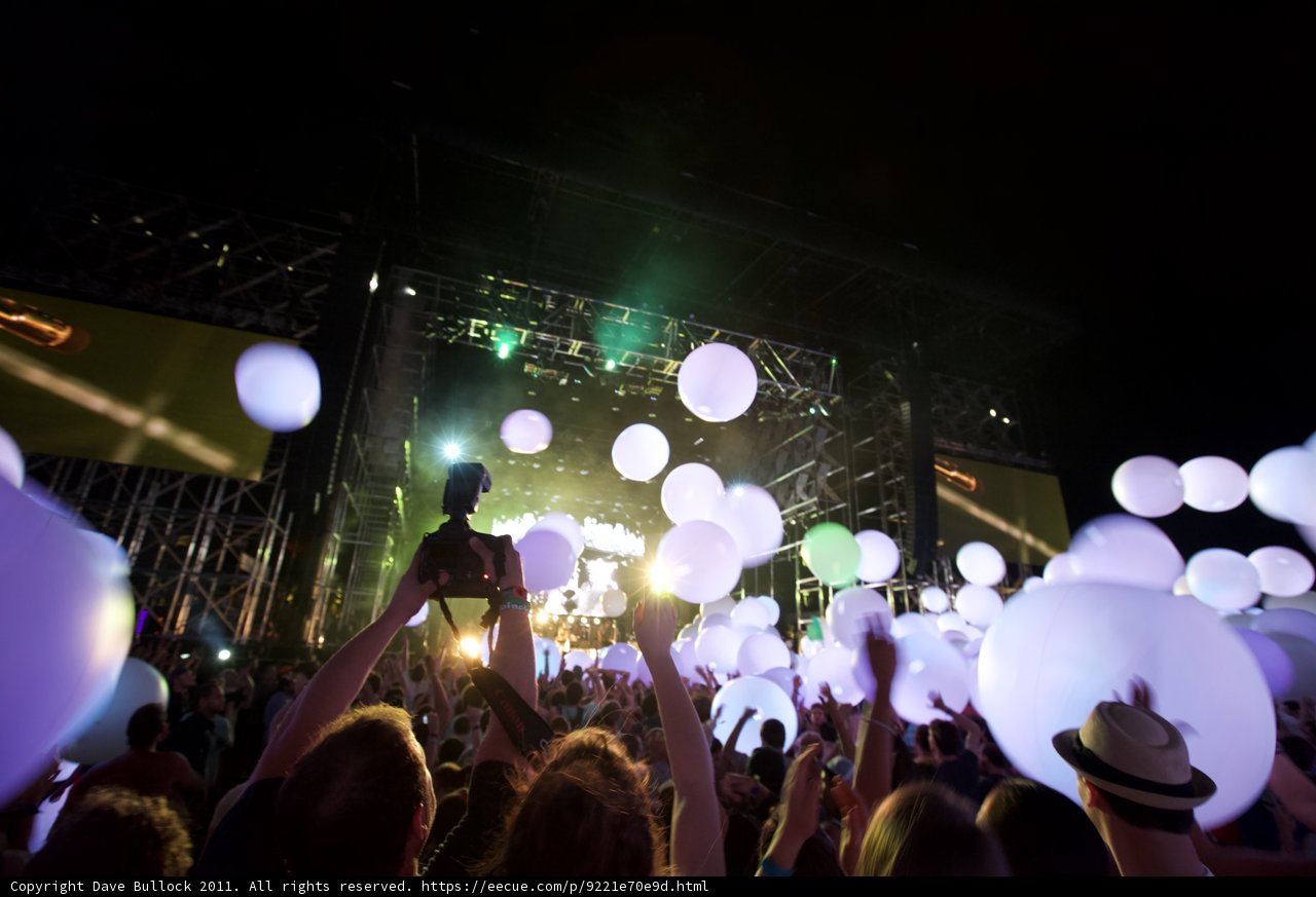 Balloon Glow at Coachella