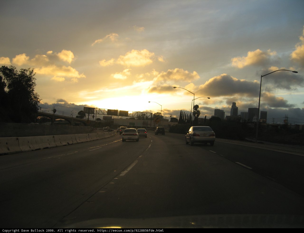 Freeway Sunset Drive