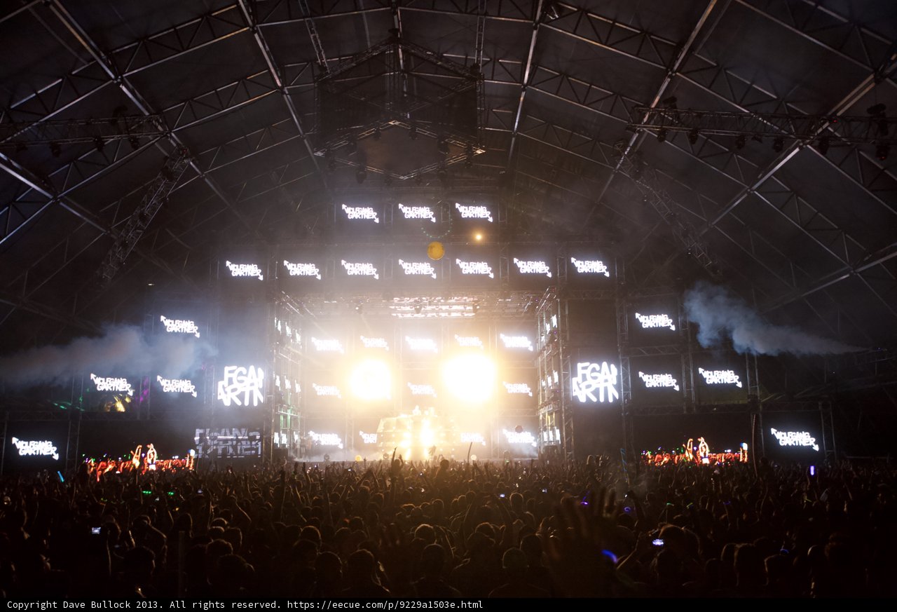 The Stage is Lit: A Captivating Coachella Concert