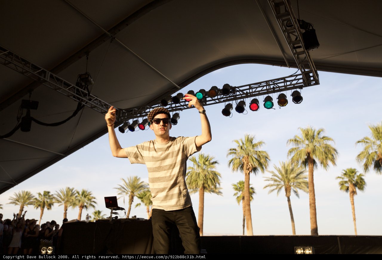 A-Trak Shines Under the Coachella Sun