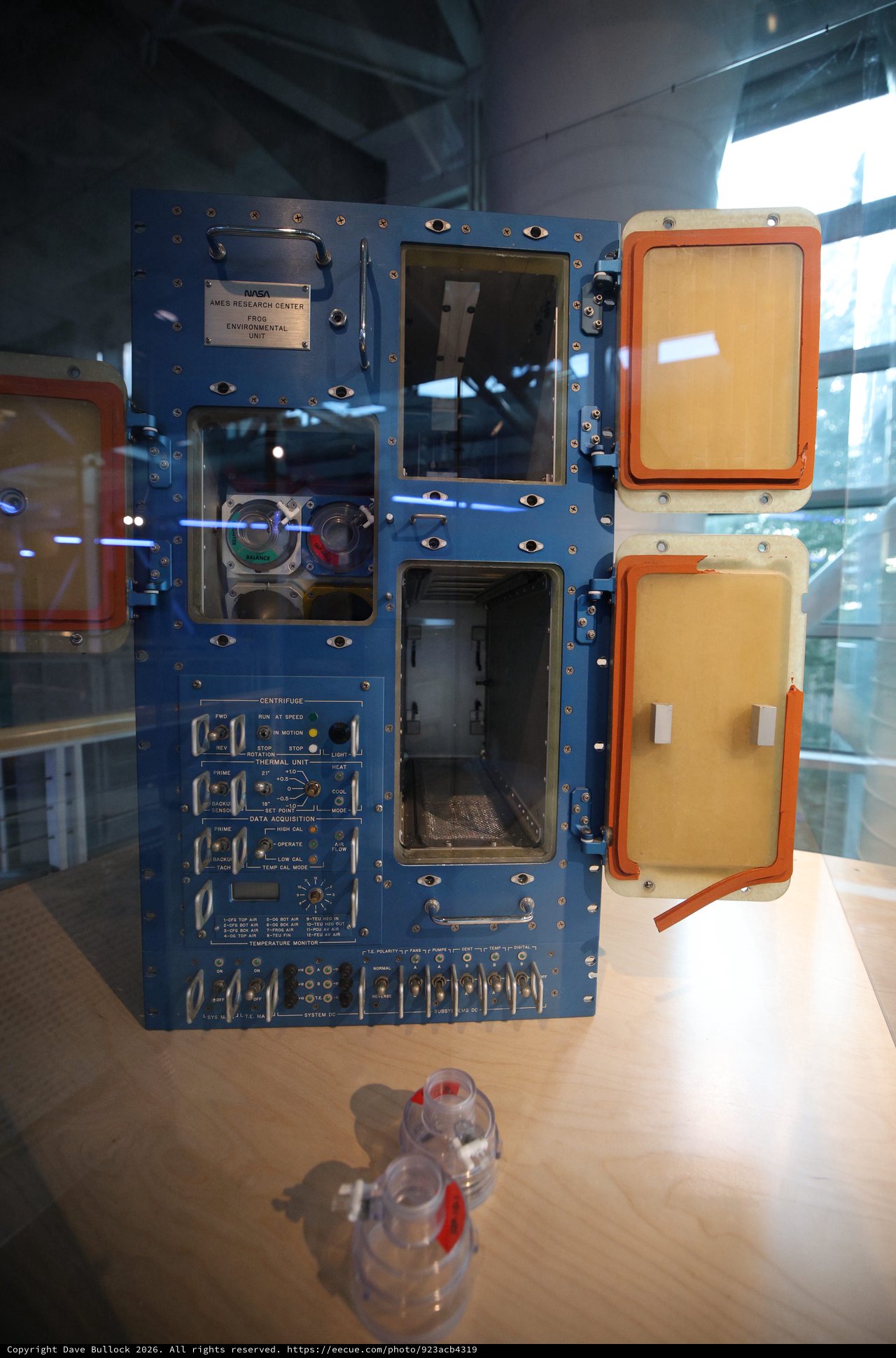 NASA Ames Research Center Frog Environmental Unit Display