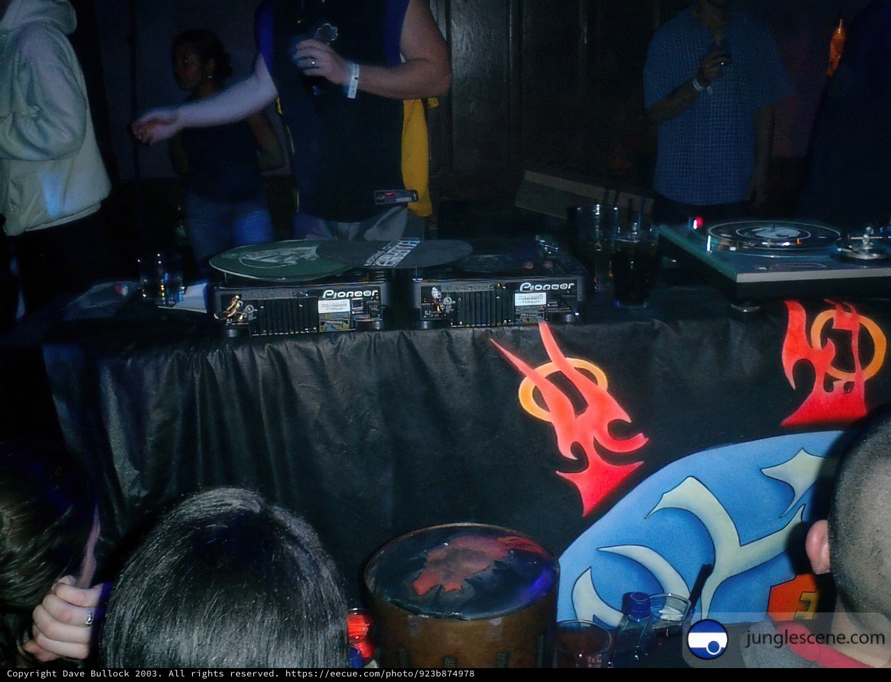 Mix Master Mike Spins Tunes at the Club