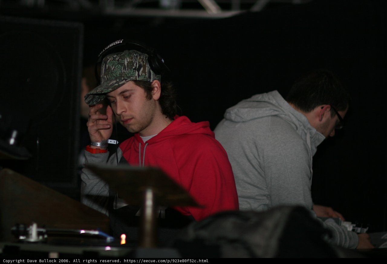 Funky Deejay in his Baseball Cap