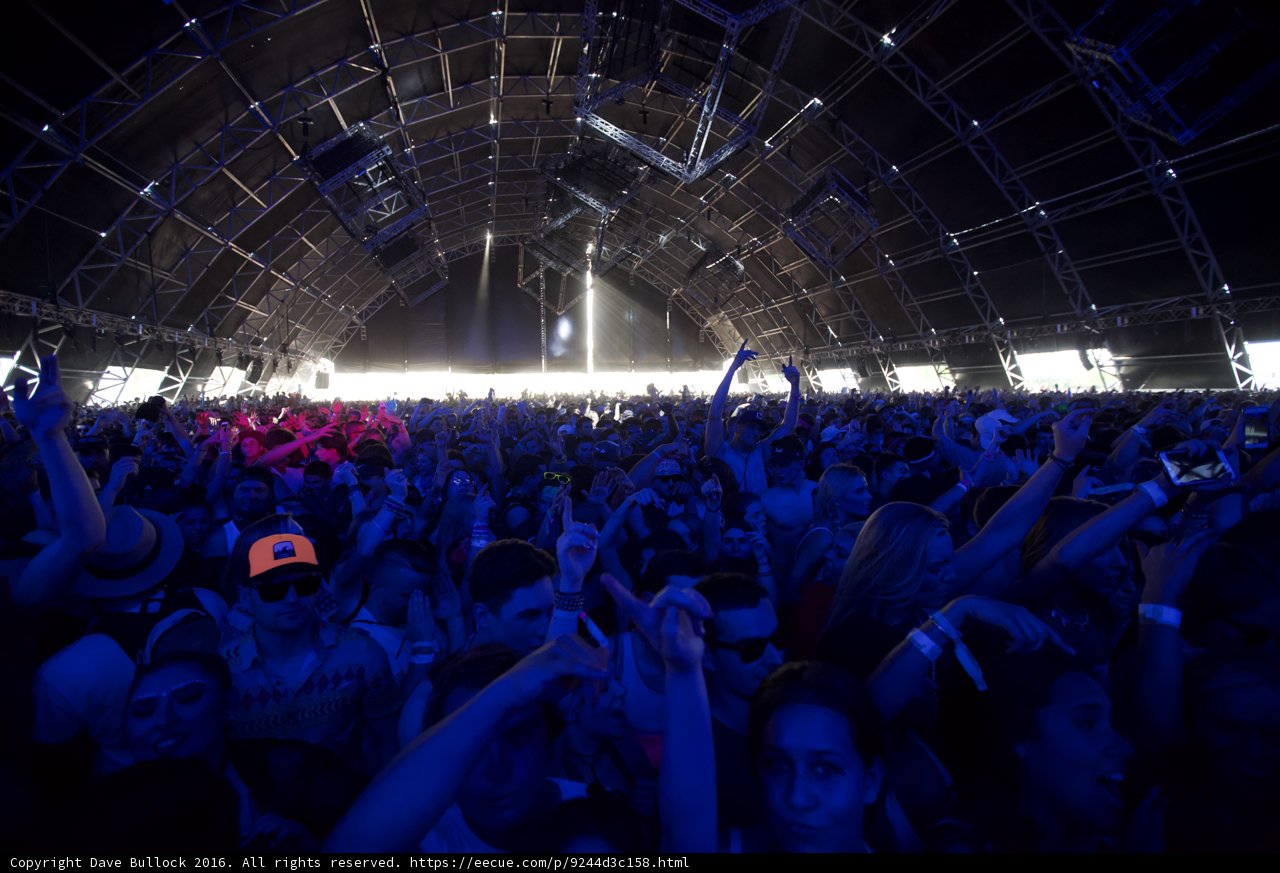 Coachella 2016 Concert Crowd