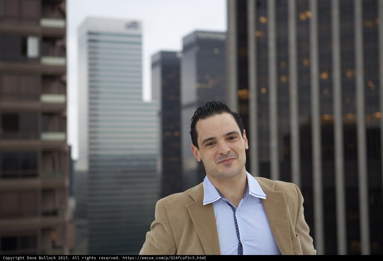 Businessman in the Urban Jungle