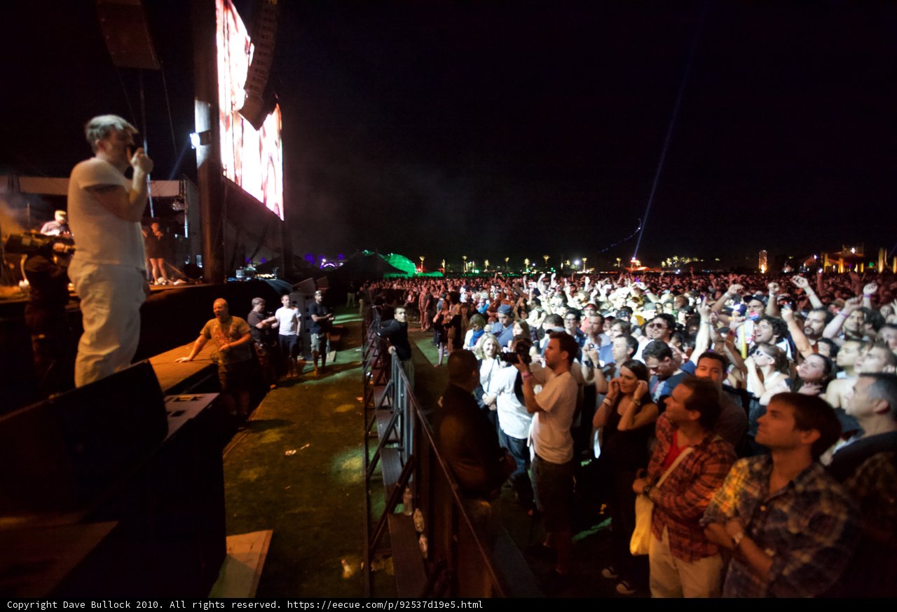 Rocking out at Coachella