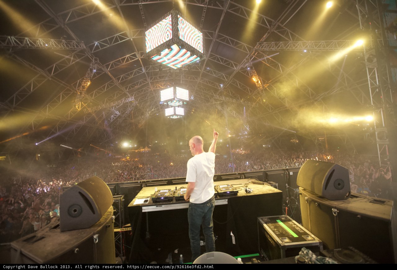 DJ Lights Up the Crowd at Coachella