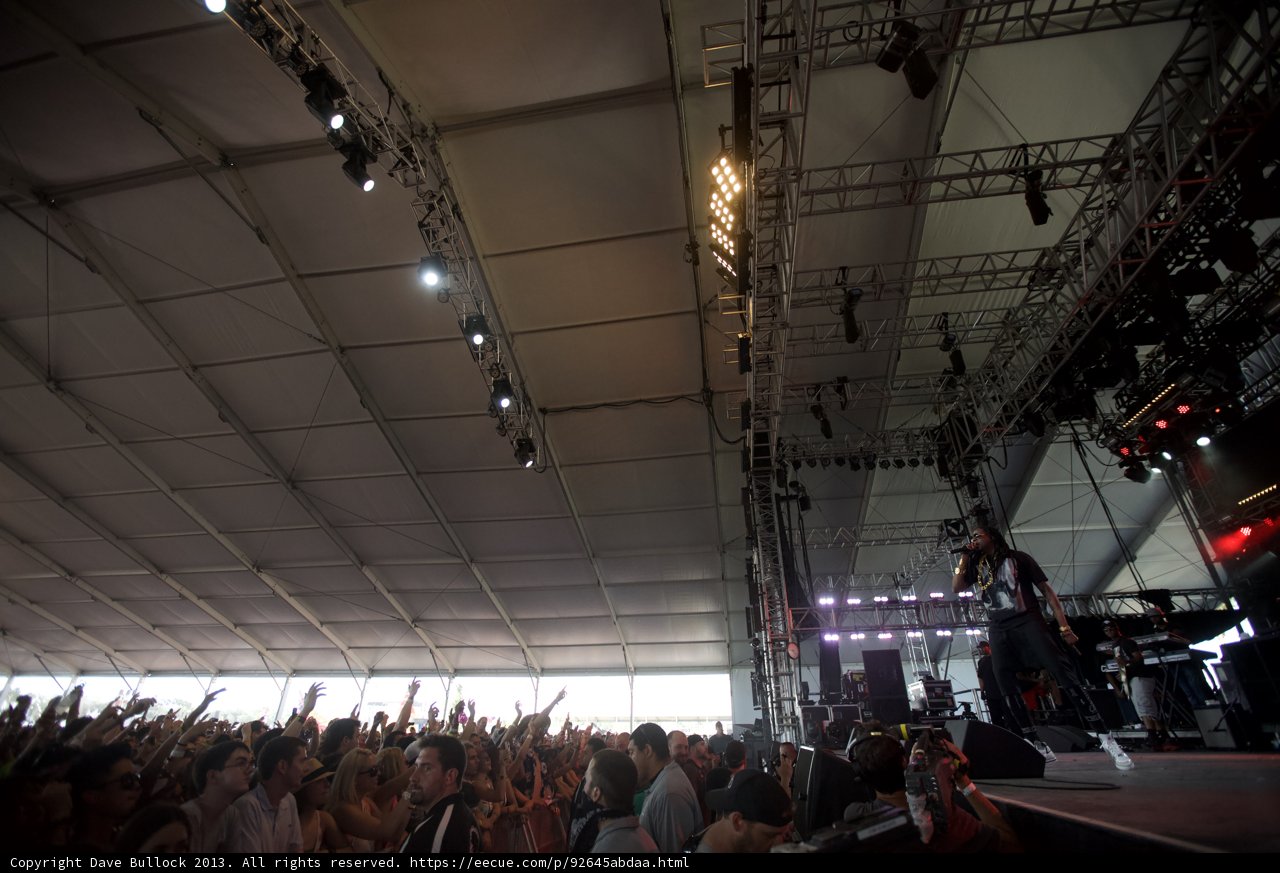 Spotlight on the Crowd: An Electric Night at Coachella