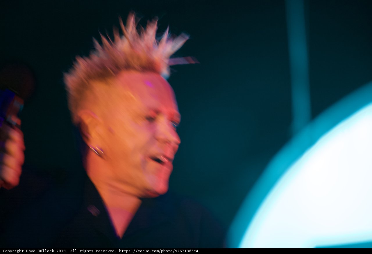 Mohawk Man Rocks the Night Club