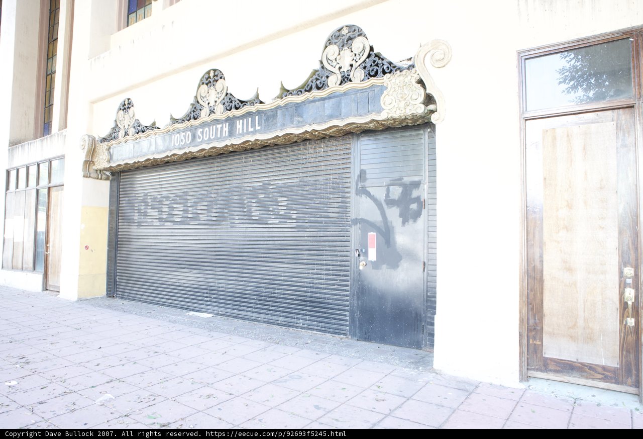 Defaced Urban Garage