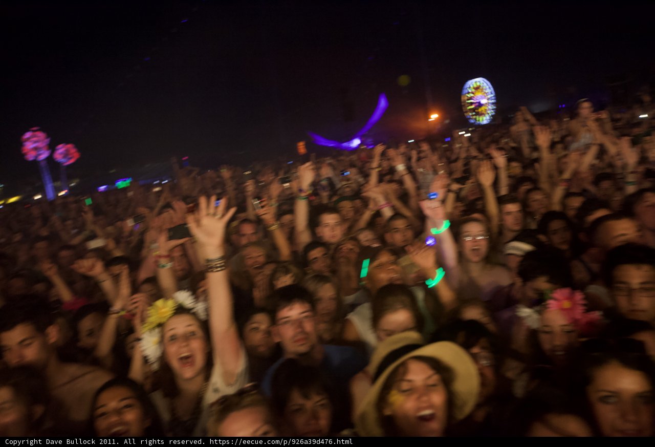 Coachella 2011: Hands Up in the Night Sky