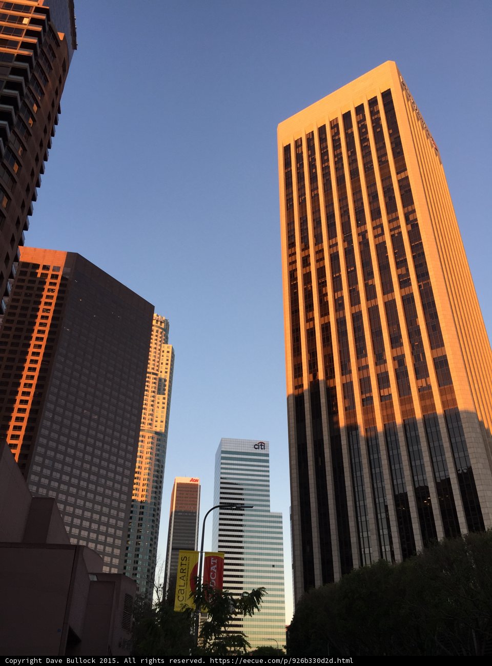 Downtown LA Golden Hour