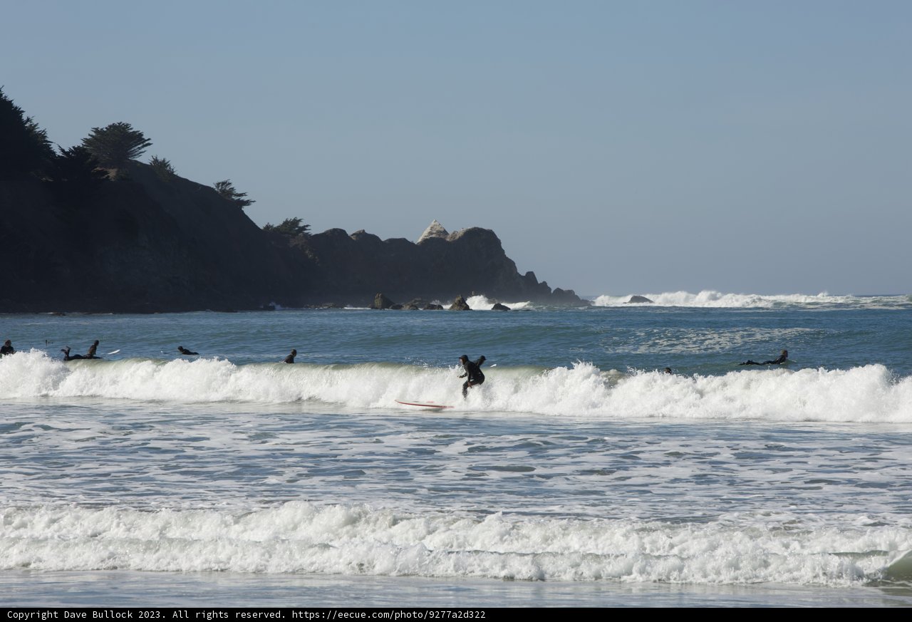 Riding Waves under the Pacifica Sky