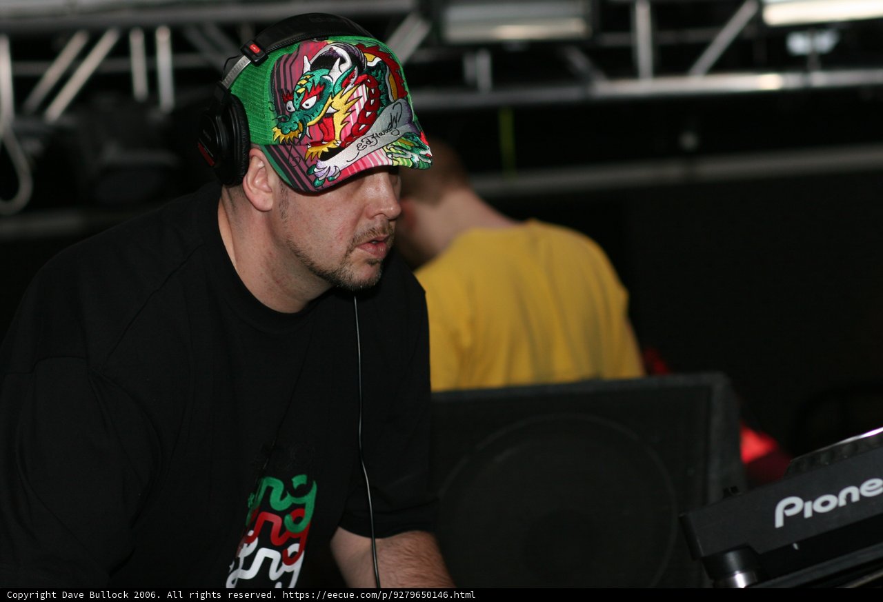 The Deejay in Black
