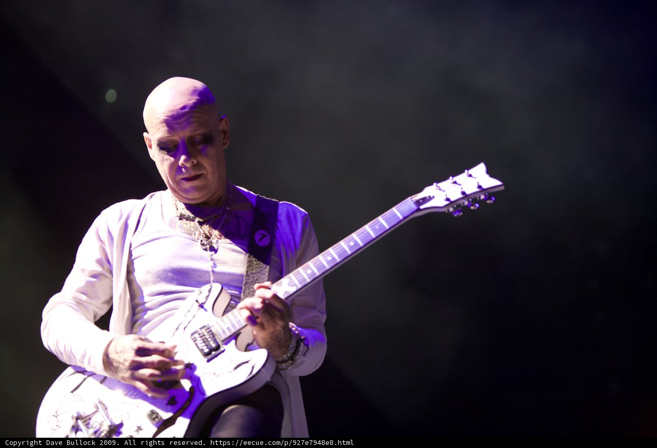 Rocking the Stage with an Electric Guitar