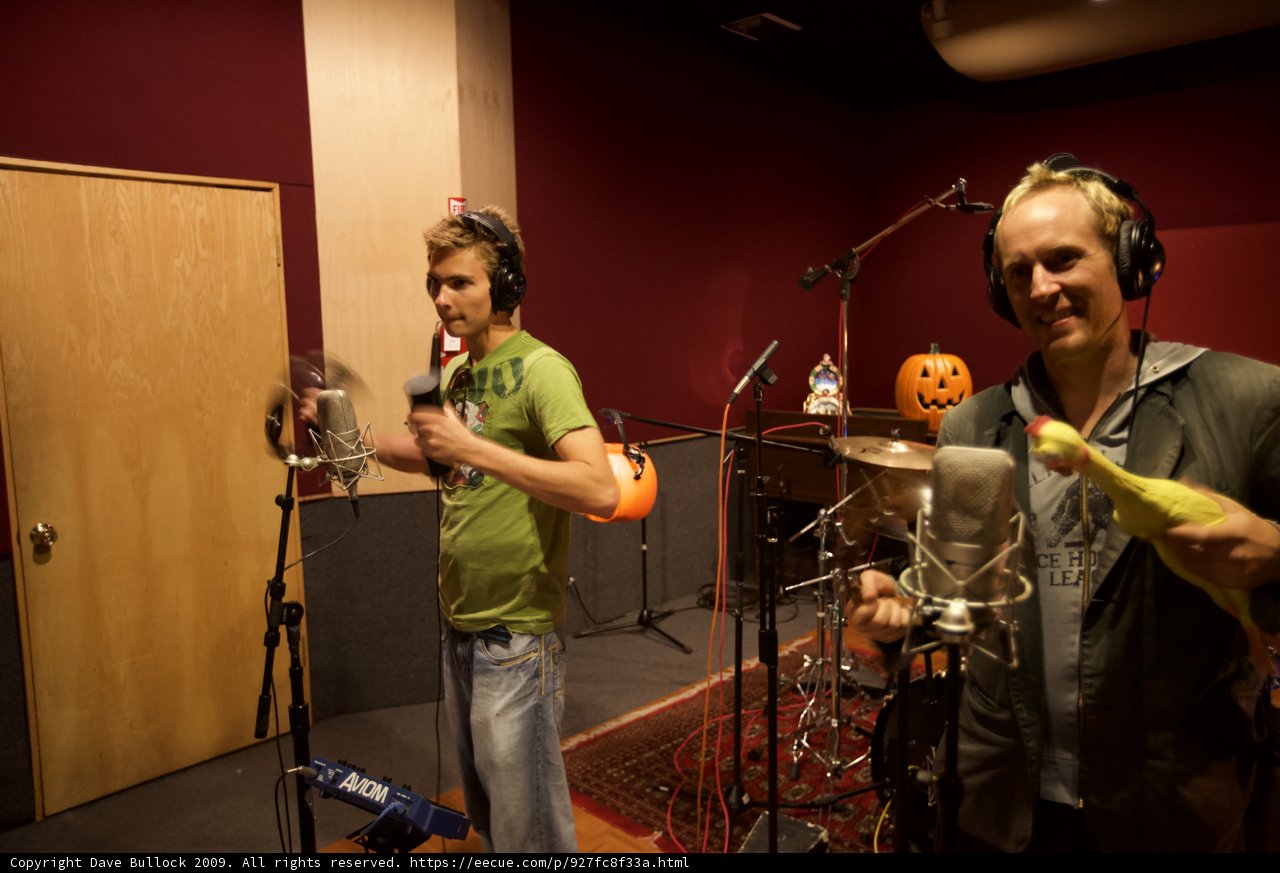 Recording Session with Josh Freese