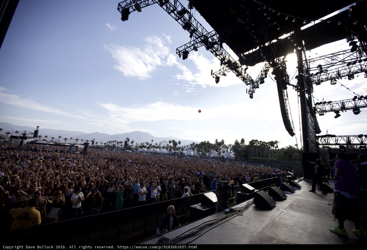Charisma Carpenter rocks the stage at Coachella 2010