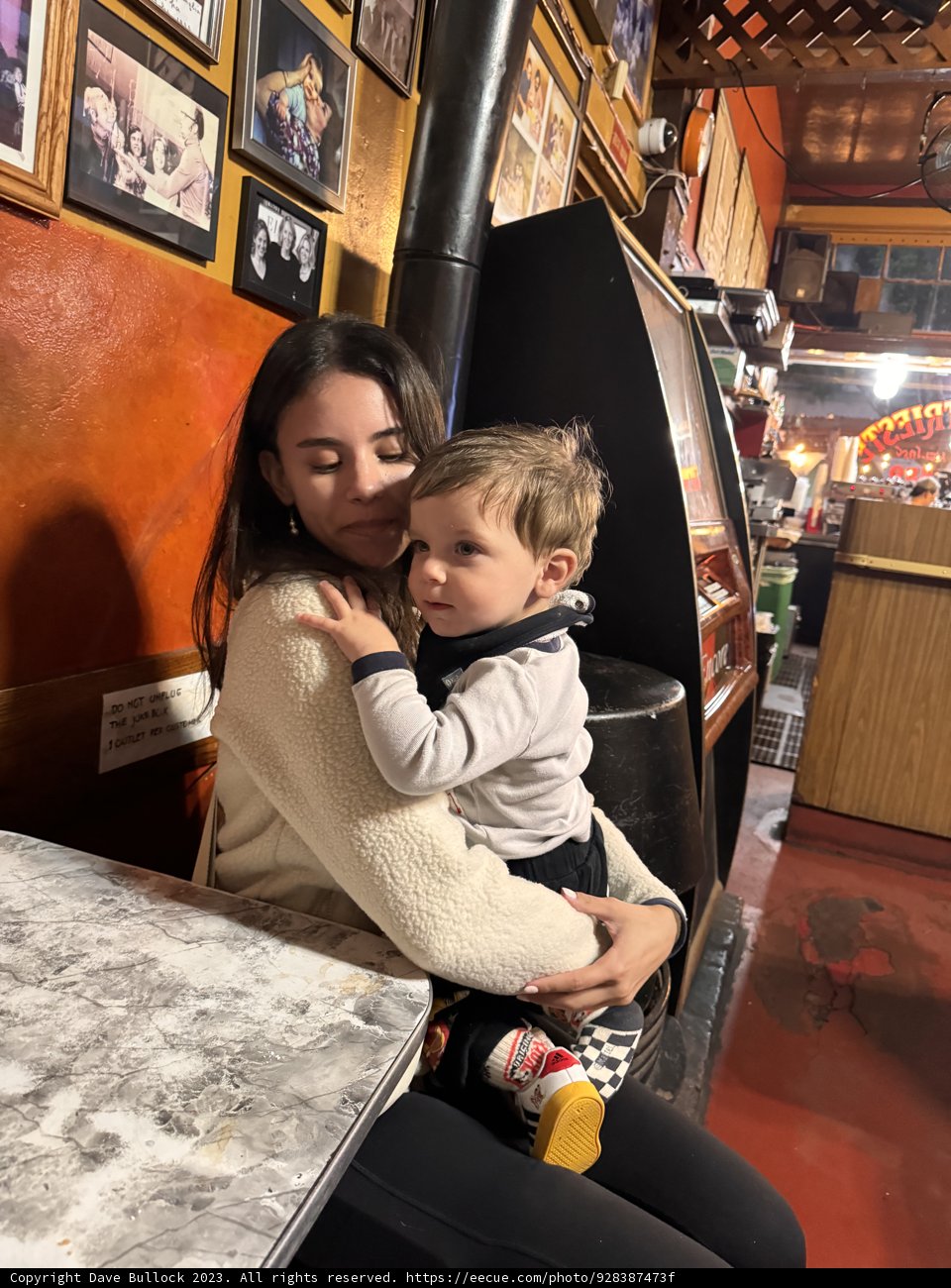 A Heartwarming Moment at the City Eatery
