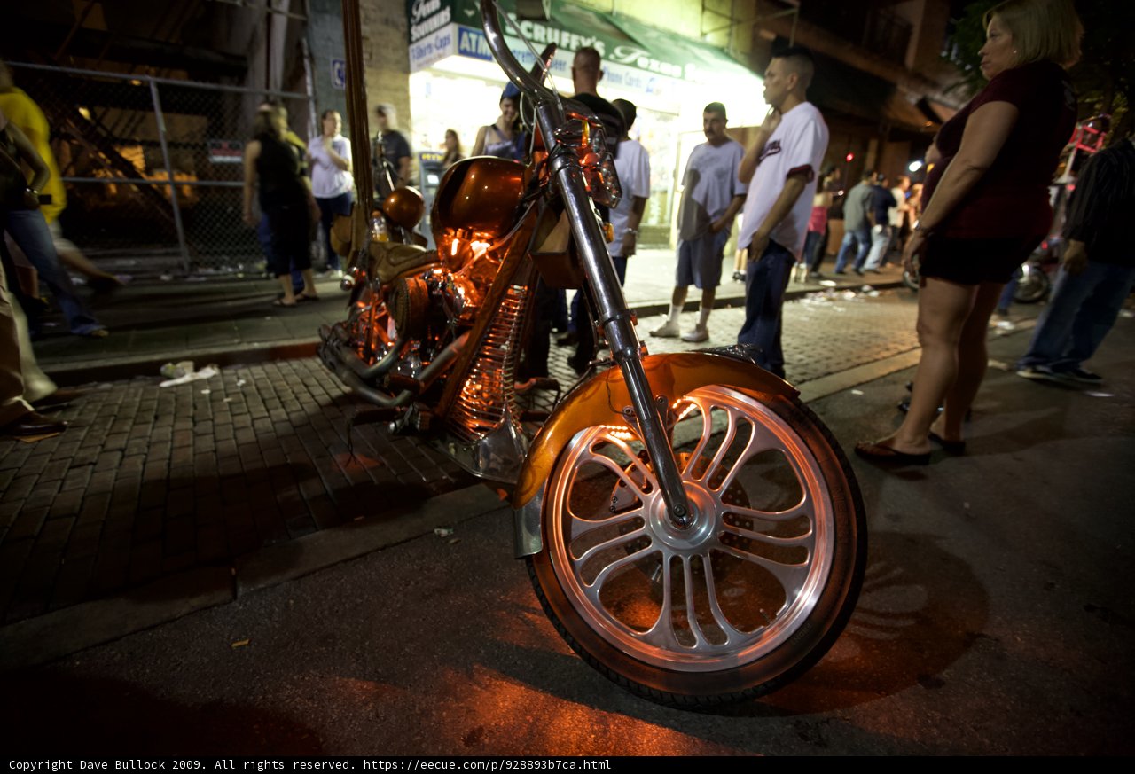Spoked Machine on the Road